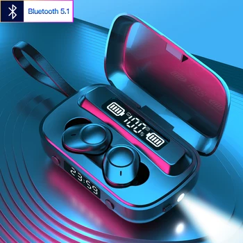 TWS A13 Bluetooth Sluchátka Pravda, Bezdrátová Sluchátka s mikrofonem, 5.1 in-Ear Sluchátka Sportovní Vodotěsné Mini Sluchátka Stereo Zvuk Sportovní Sluchátka