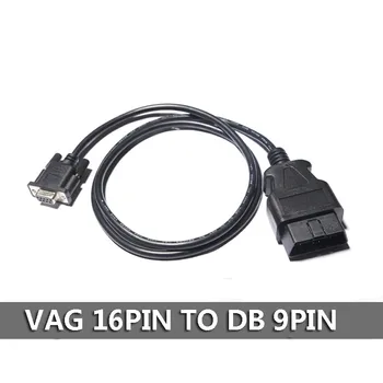 VAG 16PIN NA DB 9pin Sériového RS232 OBD2 KABEL auto Diagnostický Nástroj OBDII Kabel