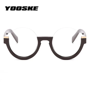 YOOSKE Modré Světlo Blokování Brýle Rámy Muži Kolo Brýle pro Ženy Pánská Počítačové Brýle Optické Rám Anti-UV