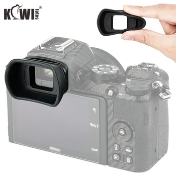Kiwi Měkké Silikonové Rozšířené Kamery Očnice Hledáčku Okuláru Pro Nikon Z50 Dlouhé Oko Cup Nahrazuje Nikon DK-30 Kšiltem Protector