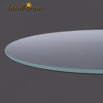 3D Tiskárna Kolo Borosilikátového Skla Tvrzené Sklo talíř o Průměru 200 mm 220 mm 240 mm vyhřívané lůžko Ploché Transparentní pro dnou bývají obvykle Delta