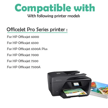 8Pack Kompatibilní pro 920XL inkoustová kazeta pro HP 920 HP920 Použití v Officejet 6000 6500 7000 7500 E910 E709c E709 printher