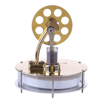 Nízká Teplota Stirlingova Motoru Model S Ve Tvaru Oblouku Holder - Zlatý