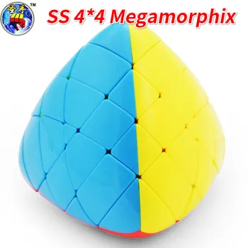 Shengshou Mastermorphix 4x4 Puzzle Magic Cube Sengso Megamorphix 4x4x4 Rychlost Kostka Profesionální vzdělávací Vzdělávací Hračky
