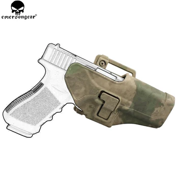 EMERSONGEAR Rychle Pistolové Pouzdro pro Glock Militery Camo Airsoft Mag Pouzdro Plastové Pouzdro Časopis Kapsa EM6097