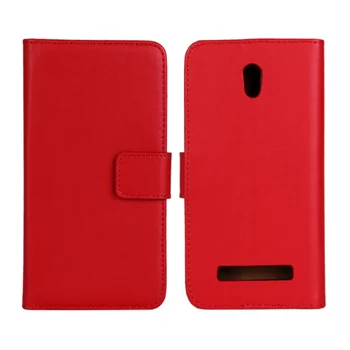 Vysoce kvalitní Retro kožené telefon pouzdro wallet flip cover držitele Karty kryt pouzdro pro HTC Desire 500 GG