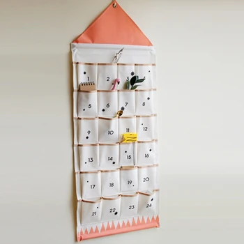 New Nordic Ins Metr Box Shelter Dekorace dětského Pokoje Visí Taška Velký Úložný Vak Na Stěnách Nečistoty Tašky Více Kapes