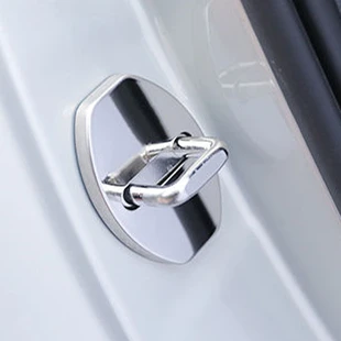 4ks Auto Door Lock Kryt pro Volkswagen VW Passat CC Ochranné a Dekorace Auto Samolepky Styling Příslušenství