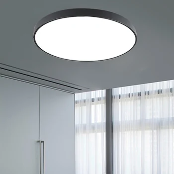 LED Stropní svítidlo Moderní Lampa Obývací Pokoj Svítidla Osvětlení Ložnice, Kuchyně Povrchová Montáž Flush Panel, Dálkové Ovládání