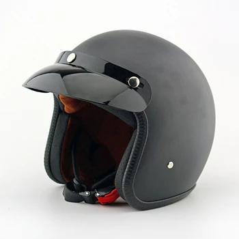 Pánské a dámské retro motocykl helma classic retro otevřít lehký design vhodný pro motocykl elektrické auto