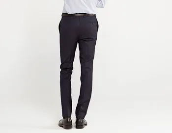 Módní nový design slim fit vlna, více barev na výběr, boční kapsy s tlačítko fly pánská vlastní obchodní kalhoty kalhoty