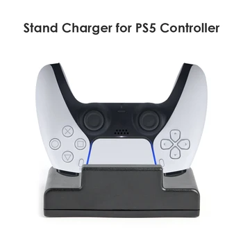 Nabíjecí Stojan pro PS5 pro DualSense USB Nabíjení Dock Station pro PS5 Bezdrátový Ovladač Příslušenství