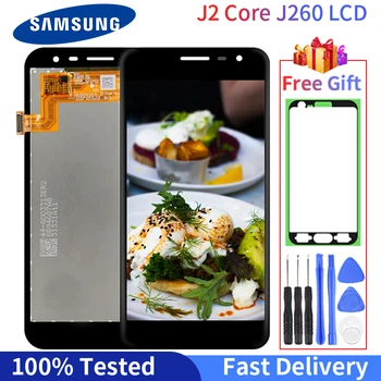 Testováno Originální LCD Pro Samsung Galaxy J260 Zobrazení J2 Core J260 LCD Touch Screen Digitizer Shromáždění S Dárek