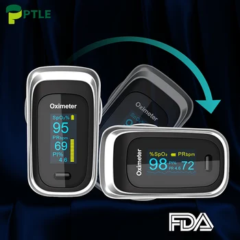 SPO2 PR Prst Puls, Spánek Oxymetr Přenosný Kyslíku v Krvi, Měření, Sledování Zdravotního Digitální Oxymetr Prstu OLED Monitor