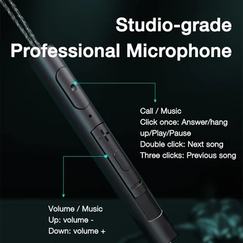 EARDECO Transparentní Quad-core Telefonního Sluchátka Sluchátka Inear Sluchátka s kabelem 3.5 mm Mobilní Sluchátka S Mikrofonem Stereo Bass Sluchátka