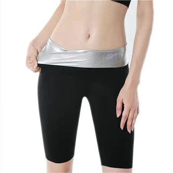 Ženy, Sauna Shaper Kalhoty Thermo Fat Control Legging Tělo Shapers Fitness Stretch Ovládání Kalhotky Pas Slim Shaper Šortky