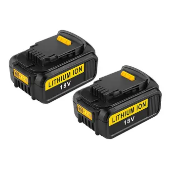 2Pack/lot 18V 6000mAh Li-ion Baterie Pro DeWalt DCB180,DCB181,DCB182,DCB200,DCB201,DCB201-2,DCB203 může nahradit 20V