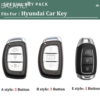 Kožené Auto Klíč Kryt Pro Hyundai Sonata Verna Elantra Tucson Auto Creta I10 I20 Santa Fe 2016 2017 2018 Nové Auto Klíč Kryt