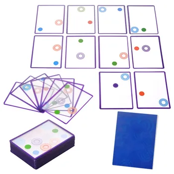 Logická hra Swish - Zábava Transparentní vzdělávání karetní hry logické hry pro děti, hrát karty, místo, deskové hry, hračky pro Děti