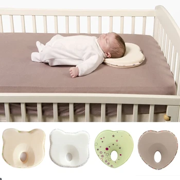 Hot dítě polštář kojenecké tvar batole spánku pozicionéru anti roll polštář s plochou hlavou polštář ochranu novorozence almohadas bebe