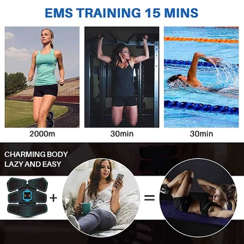EMS Břišní Svalové Stimulátor Hip Trenér Elektrické Vibrace Masér Hubnutí Tělo Zeštíhlující Pás Fitness Zařízení Unisex