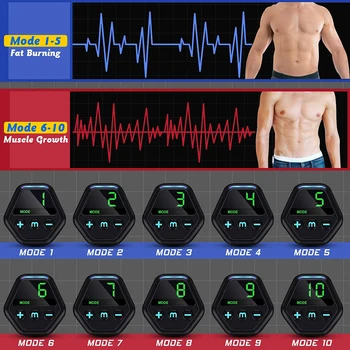 EMS Břišní Svalové Stimulátor Hip Trenér Elektrické Vibrace Masér Hubnutí Tělo Zeštíhlující Pás Fitness Zařízení Unisex