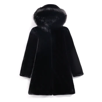 Plus Velikost Ovčí Kabáty Pro Ženy Zimní Vlněný Kabát Ženy Teplá Vynosit Dlouhý Stříhání Ovcí Sako Dámské Umělé Kožešiny Kabát Kabát