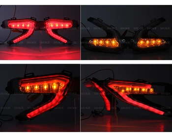 LED zadní Světlo Pro DUCATI 899 959 1199/S/R 1299 Panigale Motocyklem Ultra Světlé Ocas Brzdové Světlo Integrovaný Blinkr Lampa