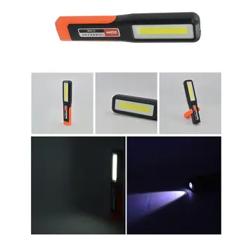 COB Dobíjecí Pracovní Světlo S Magnetem Oslnění Nouzové Světlo S Háčkem Auto Repair Lampa Přenosný USB Dobíjecí Camping Světlo