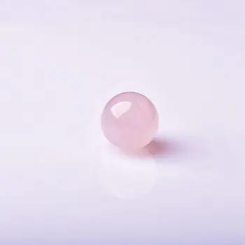 1KS Přírodní Crystal Ball Rose Quartz Kámen Léčení Reiki Quartz Krásný Míč Domácí Dekoraci Magie Fengshui doprava Zdarma