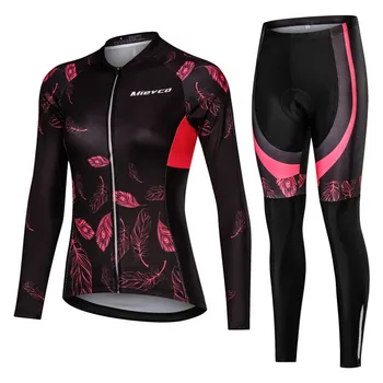 Pro Cyklistické Jersey Sada žena MTB Cyklistické Oblečení Podzim, v Létě Kolo, Cyklistické Oblečení Set 2020 Ciclismo Ropa Sportovní Set Bib Kalhoty