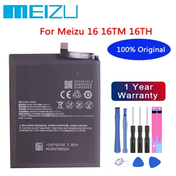 Meizu Vysoce Kvalitní Originální Baterie 3010mAh BA882 Pro Meizu 16 16TM 16 Mobilní Telefon Baterie