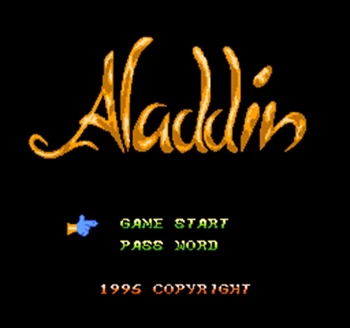 Aladdin 60 Pin Karetní Hra Přizpůsobit Pro 8 Bit 60pins Hráč