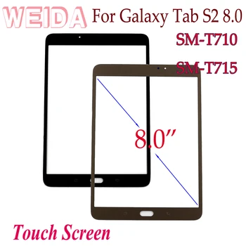 WEIDA Screen Replacment Pro Samsung Galaxy Tab S2 8.0 SM-T710 SM-T715 Dotykový Skleněný Panel Obrazovky