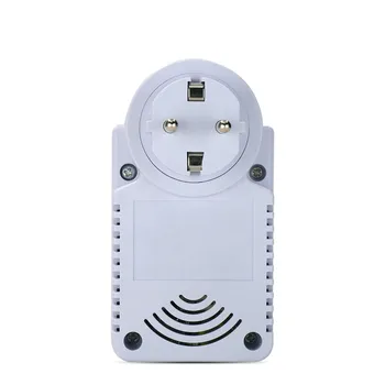 GSM Smart Power Plug Zásuvky Nástěnné Zásuvky S Čidlem Teploty rusky, anglicky SMS Ovládání podpora USB Výstup SIM Karty