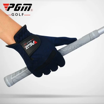PGM 1 Pár Dámské Golfové Rukavice Mikrovlákno Soft Fit Sport Grip Odolné Rukavice Lady Anti-Smyk Prodyšné rukavice Rukavice D0016