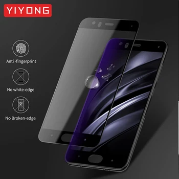 YIYONG 5D Lepidlo Plné Pokrytí Sklo Pro Xiaomi Mi 6 Mi6X Tvrzené Sklo Xiomi Mi 6 Pro Screen Protector Pro Xiaomi Mi6 Mi 6X Sklo