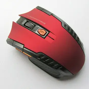 2.4 GHz Bezdrátová Optická Myš pro PC Gamer Herní Notebooky Nové Herní Bezdrátové Myši s USB Přijímačem 2000DPI Mause