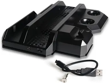 PS4 Slim PS4 Pro PS VR PS Move Ovladač Nabíječka Nabíjecí Dock Station ,Vertical Stand ,Chladící Ventilátor Chladiče,PSVR Zásobník Předvést