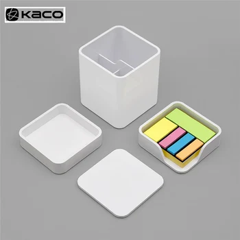 KACO LEMO Desktop Storage Box Poznámka Box Produktu Box 3 v 1 Montáž Zdarma Jednoduchý Design Práce pro Kancelář Fam