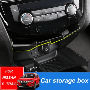 Pro Nissan X-trail X Trail T32-2020Car Středové Konzole Úložný Box Interiéru Vozu Modifikace ABS Dekorativní Úložný Box