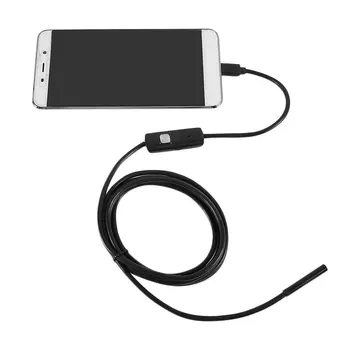 720P Trubice Endoskop 5,5 mm 2M Micro USB HD Kamera Boroskop Inspekce pro PC Android Phone IP67 Vodotěsné Rozsah 6 Bílé Led diody 66