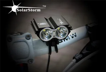 Hotest 5000 Lumen XML U2 Bike Půjčovna Světla LED Světlo Svítilna + 8.4 V Baterie Box