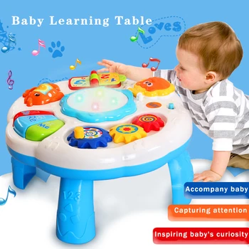 Baby Hračky, 13-24 Měsíců, Hudební Hry Stolní Vzdělávací M Hračky Pro Dítě Brinquedos Para Bebe Oyuncak Baby Boy Hračky