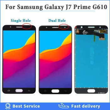 Originální LCD Pro Samsung Galaxy J7 Prime LCD Displej SM - G610 G610F G610M G610 LCD Displej Dotykový Displej Digitizer Shromáždění