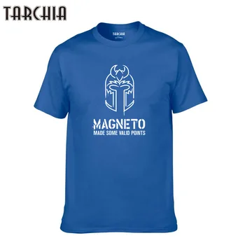 TARCHIA T Košile Módní Plus Bavlna Magneto Homme Letní Tričko Ležérní Tričko Top Tee Boy 2021 Nový Fit T-shirt Men Krátký Rukáv