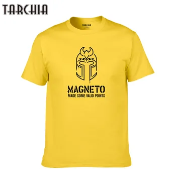 TARCHIA T Košile Módní Plus Bavlna Magneto Homme Letní Tričko Ležérní Tričko Top Tee Boy 2021 Nový Fit T-shirt Men Krátký Rukáv
