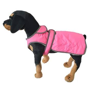 Zimní Pes, Pet Oblečení Polstrovaná Vesta, Bunda, Kabát Zip-up Teplé Bavlněné Oblečení Pro Malé a Středně Velké Psy S-2XL pro velkého psa v Teple