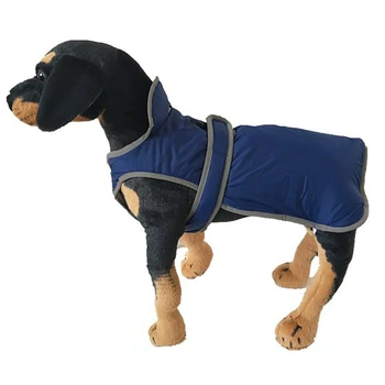 Zimní Pes, Pet Oblečení Polstrovaná Vesta, Bunda, Kabát Zip-up Teplé Bavlněné Oblečení Pro Malé a Středně Velké Psy S-2XL pro velkého psa v Teple