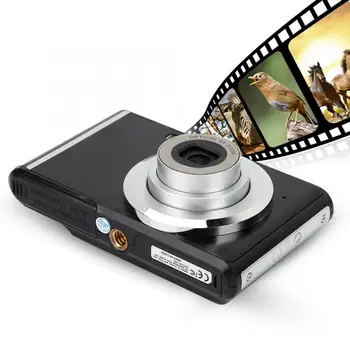 Digitální fotoaparát 2,4 Palcový Displej Mini HD Digitální Fotoaparát, 8X Optický Zoom, 720P Video 20MP fotografie profissional Mini Kamera
